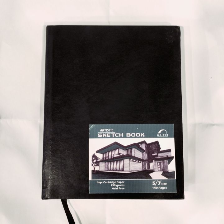 Select 5 x 7  Sketch Book Bound 140 Pages