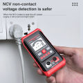 HABOTEST HT123 Smart Digital Multimeter AC/DC Voltage Resistance Continuity Measurement Tester NCV Multimeter with Backlight. 