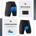 Men's Performance Cycling Shorts with 3D Pad, Road and Mountain Breathable Quick-Dry with 3 Pockets Bike Shorts. 
