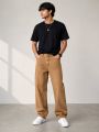 Baggy Full Length  Jeans Pant For Men| Loose Baggy Black Pant For Men. 