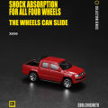 CCA MSZ 1:64TOYOTA LAND CRUISER Exquisite hanging model classic car static car model alloy die-casting car model collection toy. 