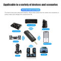 Wireless 3.5mm Lavalier Lapel Microphone Omnidirectional Condenser Mic for Camera Speaker Smartphone Recording Mic for Youtube. 