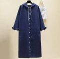 Unique and trendy denim coat for girls. 