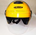 BABY BIKE ICON HELMET FOR (3 TO 12 YEARS) BOYS & GIRLS - YELLOW. 