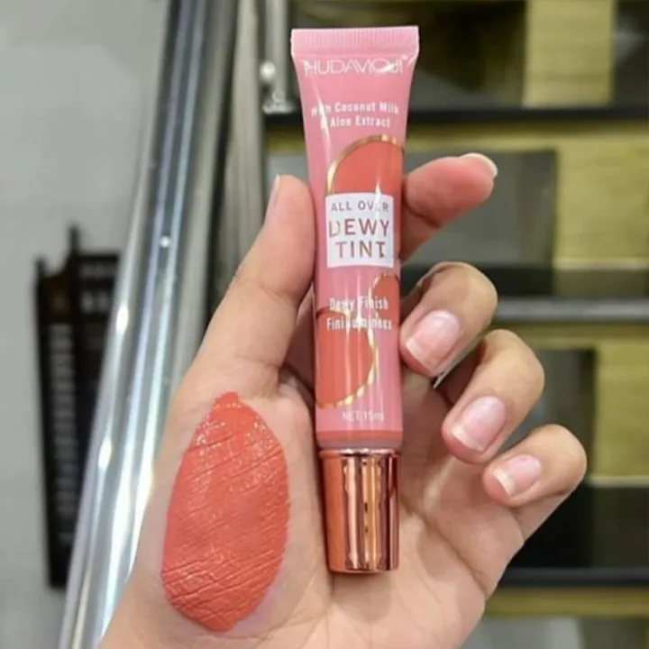 Haudamoji%20liquid%20blush%20All%20Over%20Dewy%20Tint%20Dewy%20Finish%20Liquid%20Blush%20Soft%20Cream%20Blush%20Makeup%20Multi-use%20Blush%2015ml%20(Single%20Piece)%20(Mix%20Shade)%20-%20Image%203
