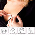 1/2/3Roll Double Sided Body Tape Self-Adhesive Bra Clothes Dress Secret Sticker Lingerie Tape Anti-naked Invisible Chest Patch.