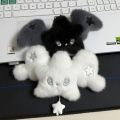 new NCT WISH Black and White Wicku King Plush Doll Pendant Cute High Beauty Fan Commemorative Collection .