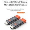 Wireless HDMI-Compatible Video Transmitter and Receiver Extender kit TV Stick Dongle Adapter For PC Camera Laptop To Monitor TV.