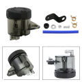 Universal Motorcycle Brake Oil Tank Foot Brake Master Cylinder Oil Cup Fluid Bottle Reservoir Dirt Bike Scooter Pitbike. 