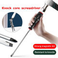 High Hardness Lengthen Screwdriver Magnetic Bit For Car repair Hand Tool Industry knocked Slotted/Phillips Screw Driver. 