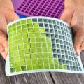 160 Grid Mini Silicone Ice Tray Ice Cubes Foldable Ice Mold Ice Breaker Ice Grid Tray Small Square Mold Ice Maker Silicone Mold. 