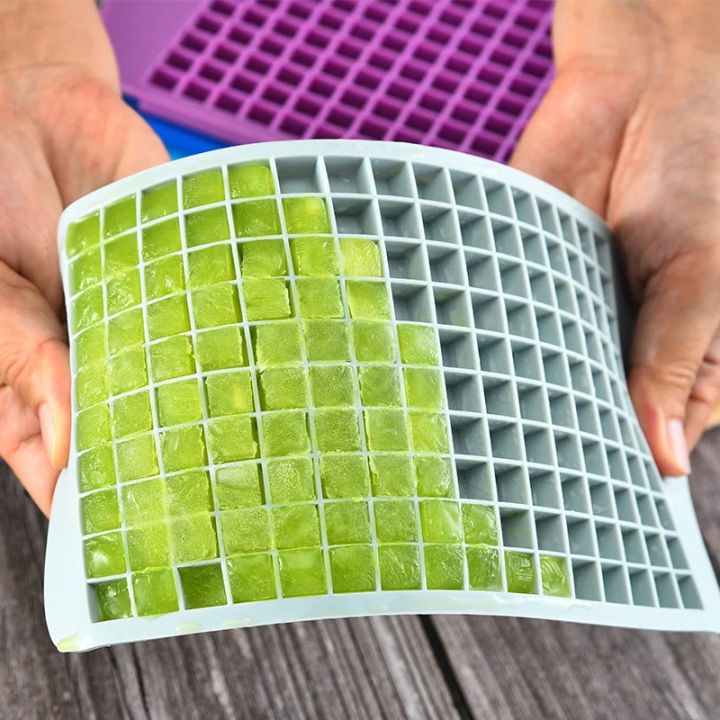 160%20Grid%20Mini%20Silicone%20Ice%20Tray%20Ice%20Cubes%20Foldable%20Ice%20Mold%20Ice%20Breaker%20Ice%20Grid%20Tray%20Small%20Square%20Mold%20Ice%20Maker%20Silicone%20Mold%20-%20Image%202