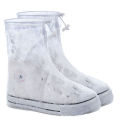 Waterproof Shoe Cover Size  (29-31) ( 32-34) (35-36) Unisex Shoes Protectors Rain Boots for Indoor Outdoor Rainy Reusable Quality non-slip shoe Cover. 