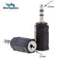 1PCS - 3.5mm Male To 2.5mm Female Stereo Audio Jack  TRS. 