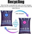 For Wardrobe Shoe Cabinet Car Dehumidifier Reusable Moisture Absorbing Bag Multifunction Silica Gel/Mineral Moisture Killer Bag.