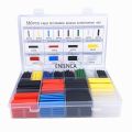 127-750pcs Heat-shrink Tubing Thermoresistant Tube Heat Shrink Wrapping Kit Electrical Connection Wire Cable Insulation Sleeving. 