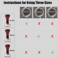 51mm 53mm 58mm Espresso Tamper Coffee Barista Flat Base Coffee Tampers With Wood Handle. 