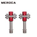 MEROCA Lollipop Road Bike 3 Sealed Bearing Pedals Titanium/Steel Shaft Sprint Special Bicycle Pedal Clip Bicycle Accessories. 