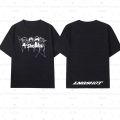 Men's Women's LNGSHOT  Fashion Jay Park Same T-shirt High Quality Short Sleeve Tshirt Hip Hop Trend Plus Size Tops. 