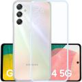 Samsung Galaxy M34 5G Flexible Clear Transparent Soft TPU Back Case Cover.