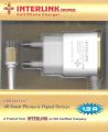 Interlink Fast charger Qulick charge power Usb for Galaxy A9 A8 A6 A5 Note 4-5 J3 J4 All smartphone. 