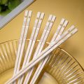 5 Pairs Reusable Chopsticks Korean Chopsticks Dishwasher Chopsticks Washable Food Grade Chopsticks Non Slip Easy To Use. 