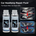 300g Full Set Car Headlight Chemical Polishing Kit Repair Fluid Liquid Polymer Restoration Headlamp Refurbishment Tool  Car ligh. 