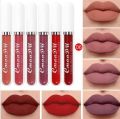 CmaaDu 6 Pcs Set Liquid Matte Non-Stick waterproof Lipstick Set. 