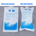 Reusable Ice Bag Water Injection Icing Cooler Bag Pain Cold Compress Drinks Refrigerate Food Keep Fresh Gel Dry Ice Pack. 