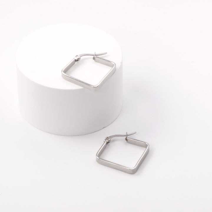 LUXUSTEEL%20Big%20Suqare%20Hoop%20Earrings%20For%20Women%20Stainless%20Steel%20Geometirc%20Statement%20Earrings%20Punk%20Jewelry%20Party%20Birthday%20%20-%20Image%204