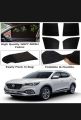 Flexible Blinds for MG HS Dark Black Colour Folding Stuff set of 4 pieces. 