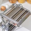 PASTA AND NOODLES MAKER MACHINE  Stainless Steel Noodle Machine - 9 Adjustable Thickness. 
