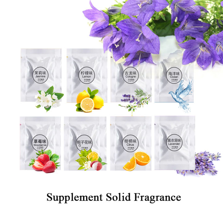 6 Pcs Solid Car Perfume Supplement Tablet Flavor Car Air Conditioner Vent Good Smell Scent Pads Car Refill For Auto Air Outlet