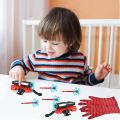 Spider Web Shooters Toy for Kids Fans, Hero Launcher Wrist Toy Set,Cosplay Launcher Accessories,Sticky Wall Soft  Funny Children's Educational Toys. 
