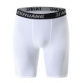 1/5 Pcs Men's Plus Size Black And White Long Sports Underwear Running Fitness Basketball Football Elastic Waist Shorts Teenagers.