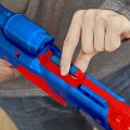 NERF ALPHA STRIKE Gun - MANTIS LR-1 Blaster With Scope & 4 Elite Darts Hasbro (used excellent condition). 