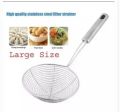 Fry Pakora Strainer Stainless Steel Easy to Handle or wash Chips or Chicken Fried Fry. 