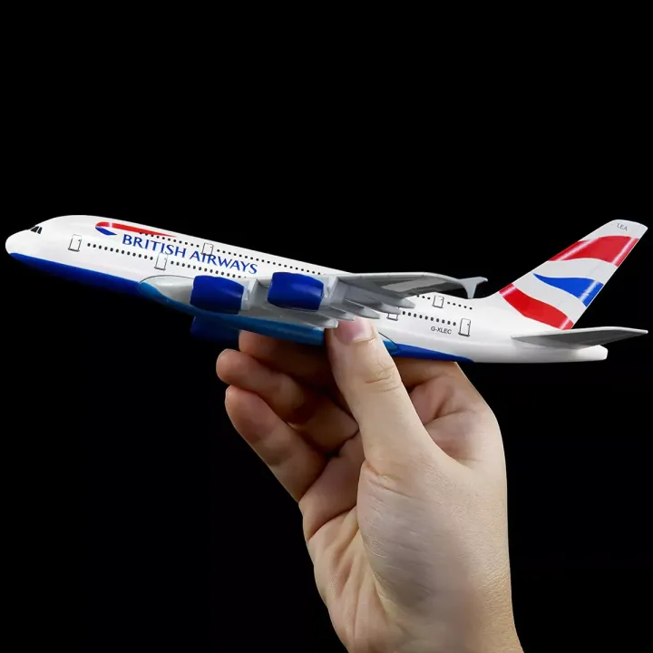 British%20Airways%20airplane%20model%20Airbus%20A380%2016%20cm%20airplane%20Metal%20alloy%20diecast%201:400%20airplane%20model%20toy%20Aircroft%20model%20%20metal%20toy%20-%20Image%206
