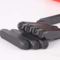 QJH Number Stamp (0-9) Letter Stamp Set (A-Z) Punch Perfect for Imprinting Metal Stamping Kit, Plastic, Wood, Leather 2-12.5MM. 