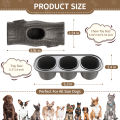 Indestructible Dog Toy for Aggressive Chewers, Frozen Treat Holder with Molds to Keep Large Dogs Busy & Reduce Anxiety. 