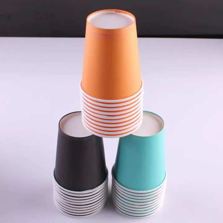 1/5/10/20PCS%209%20Oz%20250ml%20Solid%20Thick%20Paper%20Cup%20Disposable%20Cup%20Wedding%20Birthday%20Party%20Holiday%20Disposable%20Tableware%20-%20Image%206