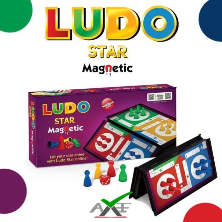 Magnetic Ludo Large Size - Ludo Magnet - Ludostar