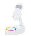 Portable Smart Induction Speaker Mobile Phone Holder Adjustable RGB Light Wireless Bluetooth Speaker Phone Reverse Charging.