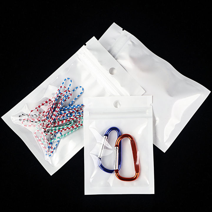100pcs%20White%20Dustproof%20Sealing%20Sachet%20Bag,Phone%20Case%20Accessories%20Jewelry%20Packing,1%20Side%20Transparent%20Ziplock%20Bags%20-%20Image%204
