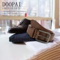 Men Belts High Quality Genuine Leather LONG Large Pin Buckle Metal Automatic Buckle Male Belts Strap Male.