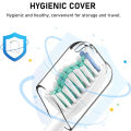 6 Pcs Reusable Toothbrush Head Covers Compatible with  Sonicare Electric Toothbrush Heads for Storage in Home and Travel. 