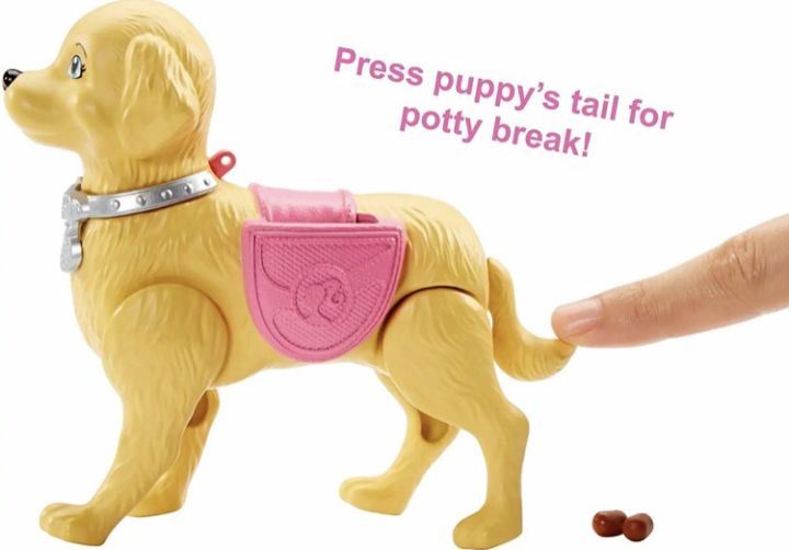 Barbie%20Walk%20&%20Potty%20Pup%20Set%20With%20Doll%20&%20Tail-Activated%20Pooping%20Puppy%20-%20Image%204