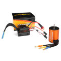 GoolRC Upgrade Waterproof 3650 4300KV Brushless Motor with 60A ESC Combo Set for 1/10 RC Car Truck. 