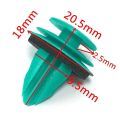 SEAMETAL 100Pcs Car Fastener Clips Universal Door Trim Panel Clip Fasteners Auto Bumper Rivets Clamp Push Engines Clip Accessori.