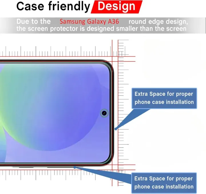 2Pcs%20HD%20Tempered%20Glass%20For%20Samsung%20Galaxy%20A36%20A35%20A26%20A25%20A24%20A13%205G%20Screen%20Protector%20Film%20For%20Samsung%20A06%20A14%20A15%20A24%20A34%20A55%20-%20Image%204